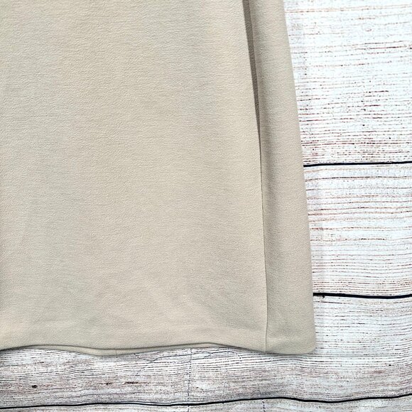 Club Monaco Sheath Dress Womens Size 2 Beige Sleeveless Round Neck NWT - Picture 6 of 13